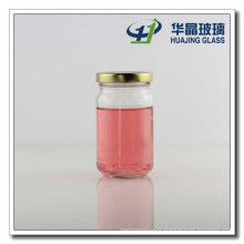 200ml Round Marmalade Glass Jar Honey Glass Jar with Tin Lid